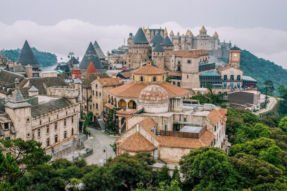The French Village, with its stunning European-style architecture and cobblestone streets
